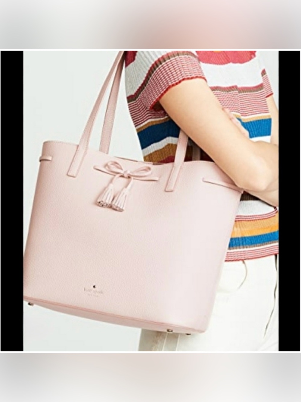 ♠️ SALE! Kate Spade Hayes Tote in Chalk Pink ♠️